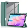Adecuado para 26 modelos de fundas protectoras para tablet Samsung TabS12 plus12.4 S12 Ultra14.6 con ranura para bolígrafo acrílica