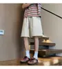 Pantalones cortos de gasa de burbujas de secado rápido para hombres y mujeres, ropa de verano para exteriores, pantalones deportivos finos de longitud media, por debajo de la rodilla, pantalones cortos sueltos casuales