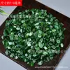 Lascas de Jaspe Verde e Grânulos de Pedra Bruta de Jaspe Hetian para Altares Budistas e Amuletos de Manjushri Lascas de Jaspe Verde
