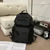 Mochila de Lona Estilo Nuevo para Hombres, Mochila Casual Moderna y Genial para Estudiantes de Secundaria y Preparatoria, Estudiantes Universitarios, Mochila para Trabajo con Computadora, Versión Coreana Impermeable