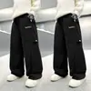 Pantalones para niño, nueva colección primavera/otoño 2026, ropa de primavera, pantalones casuales rectos para niños, para niños mayores, pantalones deportivos casuales, estilo moderno
