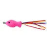 Caña de Juguete para Gatos con Plumas y Cascabeles, Cabezal de Repuesto, Juguete para Gatos para Autoentretenimiento y Alivio del Aburrimiento, Accesorios de Juguete de Felpa para Mascotas Gatos