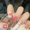 Unhas Vestíveis Olho de Gato com Diamante Total, Unhas Pequenas Curtas em Escada Removíveis, Peças de Unha, Suprimento para Transmissão ao Vivo, Peças de Unha Outono e Inverno