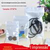 12*20 Saco auto-selante de filme perolizado Saco Yin Yang embalagem para capa de celular cabo de dados acessórios de fone de ouvido atacado