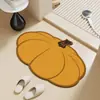 Alfombrilla Absorbente para Suelo de Baño Barro de Diatomeas Puerta de Baño Alfombrilla Antideslizante y Resistente a Manchas Alfombra de Baño