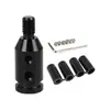 Adaptador Universal de Cabeça de Alavanca de Câmbio em Liga de Alumínio M12x1.25 Adaptador de Conversão de Diâmetro para Alavanca de Câmbio Manual
