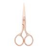Tijeras de belleza de acero completo para el hogar, tijeras de acero inoxidable para recortar cejas, tijeras para punto de cruz, cortar hilo, corte al por mayor
