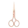 Acero inoxidable adorno de belleza cejas pestañas tijeras multiusos tijeras para barba tijeras de belleza tijeras de acero completo venta al por mayor