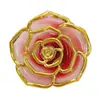 Gancho para Bolso Redondo con Forma de Rosa de Alta Rotación en Stock, Gancho Plegable para Mesa 3D, Gancho Navideño de Flor de Plástico