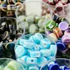 Cuentas Cerámicas de 12mm Hechas a Mano para Pulsera DIY, Collar, Aretes, Material para Bisutería, Accesorios de Joyería, Cuentas Planas para Estudiantes