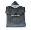 Amazon Transfronterizo Ropa Cómoda con Capucha Sudadera con Capucha Manta de TV Borde Blanco Fool a Prueba de Frío al Aire Libre Camisón Pijama