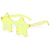 Gafas de Estrella de Cinco Puntas Color Gelatina para Niños Gafas de Sol Color Caramelo de Estrellas Gafas de Sol en Forma de Corazón Siaman Transfronterizas Europeas y Americanas