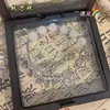 Nuevo Pulsera de Flor Explosiva Mariposa Estilo Chino para Mujer, Pulsera Dulce y Fresca de Cuentas de Vidrio Estilo Bosque, Mejor Amiga de Estudiante Regalo de Cumpleaños
