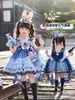 Vestido de Cosplay de Princesa Lolita de Oficial de Policía Judy de Zootopia para Niñas Vestido de Pastel Vestido Abullonado