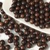 Contas de Madeira 8MM Antigas Naturais Sólidas Novas Chinesas Feitas à Mão Acessórios para Pulseira Colar DIY