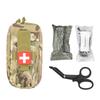 Kit Médico Táctico Traje Torniquete CAT Giratorio Vendaje Hemostático de Primeros Auxilios para Exteriores Tijeras de Gasa EMT Accesorios