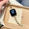 Correa de Reloj Metálica con Cadena de Mariposa Pequeña de Epoxi Compatible con Apple Watch 10 11 Huawei 11 Fit5 GT6 Xiaomi Pulsera