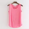 Jin Yi Xuan Primavera e Verão Novo Slim Irregular Comprimento Médio Algodão Rústico Camisola Feminina Fina Camisa Base Tendência