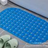 Tapete de Banheiro Antiderrapante Impermeável Massagem Pode Ser Personalizado Exclusivo Transfronteiriço para Banheiro de Hotel Box de Chuveiro Fabricante Atacado Absorção de Água