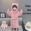 Pijamas de Otoño e Invierno para Niños, Ropa Larga para Casa de Niños Pequeños y Medianos, Pijamas Espesos para Bebé, Batas de Casa Estilo Princesa para Mantener Caliente