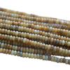 2*4mm jade verde flor afegã natural Aobao contas pequenas contas de ábaco acessórios pulseira diy feita à mão material de cristal