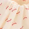 Suministro de tela de crepé doble con estampado de mariposas para festivales, tela de crepé estampada para primavera y verano, para bebés, pijamas y escalada.