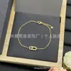 Nova Pulseira Europeia e Americana com Cristais Incrustados para Mulheres, Totalmente em Cristal, Luxo Leve, Sensação de Alto Padrão, Retrô, Exquisite, Estilosa, Atacado