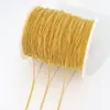 06 Corrente de ferro criptografada Corrente de cauda Acessórios para joias DIY Corrente de extensão Pulseira Colar Brincos Acessórios de borla Corrente torcida