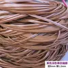 Rattan sintético redondo, rattan sintético PE trançado, fio de rattan plástico, ferramenta, DIY manual, material de reparo de pele de rattan