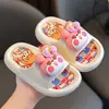 Pantuflas de Verano para Niños Lindas de Dibujos Animados Niños Bebé Niños Medianos y Grandes Antideslizantes Pantuflas de Mujer Interior Hogar