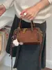 Bolso Boston único con bloques de color para mujer, nuevo modelo 2026, bolso de mano de alta gama, bolso cruzado, bolso de hombro para el trabajo y los desplazamientos
