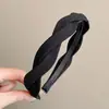 Diadema de Copa Alta y Ala Ancha para Mujer, Accesorio para el Cabello Versátil de Gama Alta para Otoño e Invierno, Pinza para el Cabello de Esponja de Moda y Elegante