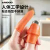 Pelador de Ajo de Cocina y Recolector de Verduras de Acero Inoxidable con Protector para el Pulgar, Herramienta Esencial para la Recolección de Frutas y Verduras en la Granja