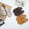 Sandalias de punta abierta para primavera y verano, nuevas, de moda para hombres y mujeres, sandalias casuales para parejas, zapatos de moda para el hogar, zapatos de playa de moda.