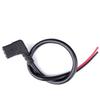 Codo de cobre puro cable eléctrico coche de batería eléctrico Jack tipo T palabra triciclo enchufe de cable de alimentación 2.5 cuadrado 3 clavijas