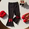 Pantalones Acampanados para Niña 2026 Primavera y Otoño Estilo Nuevo Pantalones de Canalé de Cintura Alta para Niños Niños Pequeños Verano Ligeramente Acampanados Leggings Versátiles