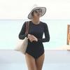 Traje de baño sexy de una pieza para mujer de nueva moda 2016