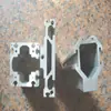 Atacado de fábrica industrial de perfil de alumínio alumínio moldes de processamento personalização pode fazer todos os tipos de coloração por oxidação