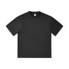 Camiseta de manga corta con cuello redondo y hombros caídos de marca de moda de 240 g para hombre, camiseta personalizada para pareja, ropa de trabajo de verano de color sólido con logotipo