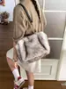 Bolso tote de felpa de alta calidad con correa de cadena para mujer, nuevo bolso de hombro de moda 2026, versátil para ir al trabajo, se puede llevar como bolso cruzado o de axila