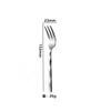 Cuchillo, tenedor y cuchara de acero inoxidable transfronterizos, vajilla para hotel, cuchillo y tenedor para carne de estilo occidental, cuchara y tenedor gruesos para el hogar, traje de diamante