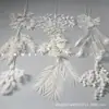 Flores Artificiais Brancas de Casamento para Teto do Salão de Casamento, Arranjo de Piso do Palco, Decoração de Corredor e Arranjo de Flores
