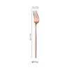 Conjunto de Talheres de Aço Inoxidável Amazon Transfronteiriço, Faca, Garfo e Colher, Conjunto de Talheres de 24 Peças, Colher de Sobremesa, Faca de Bife Ocidental, Colher Dourada