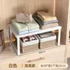 Armario ahorrador de espacio para ropa y bolsos, organizador, zapatero de armario, estantes divisores internos de múltiples capas, estante multicapa