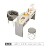 Conjunto Multifuncional de Mesa e Cadeira para Manicure, Oferta Especial, Estilo Econômico, Para Uma/Duas Pessoas, Luxo Leve, Estação de Manicure Tendência Estilo Ins, Estilo Creme