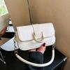 Bolso pequeño de axila bolso de mujer textura simple casual bolso cuadrado pequeño para ir al trabajo bolso pequeño para 2023 nuevo bolso bandolera de hombro