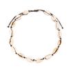 Collar de conchas estilo hawaiano de venta caliente transfronteriza, serie de playa, pulsera tejida de conchas oceánicas, collar, traje