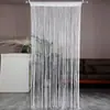 Cortina de Hilo con Cuentas Cortina Larga de Hilo con Cuentas Cadena de Hilo Cortina de Cuentas Decoración de Entrada Cortina de Hilo para Sala de Estar Cortina Divisoria