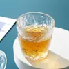 Taza de vidrio creativa con alto valor estético, adecuada para uso doméstico, taza de leche, taza glaciar con diseño de árbol, taza para café y cerveza