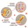 Pinzas de Flor de Colores para el Cabello de Niñas, Lindas Pinzas Bb para Flequillo Lateral, Pinzas para la Frente de Bebé, Accesorios para el Cabello, Pasadores